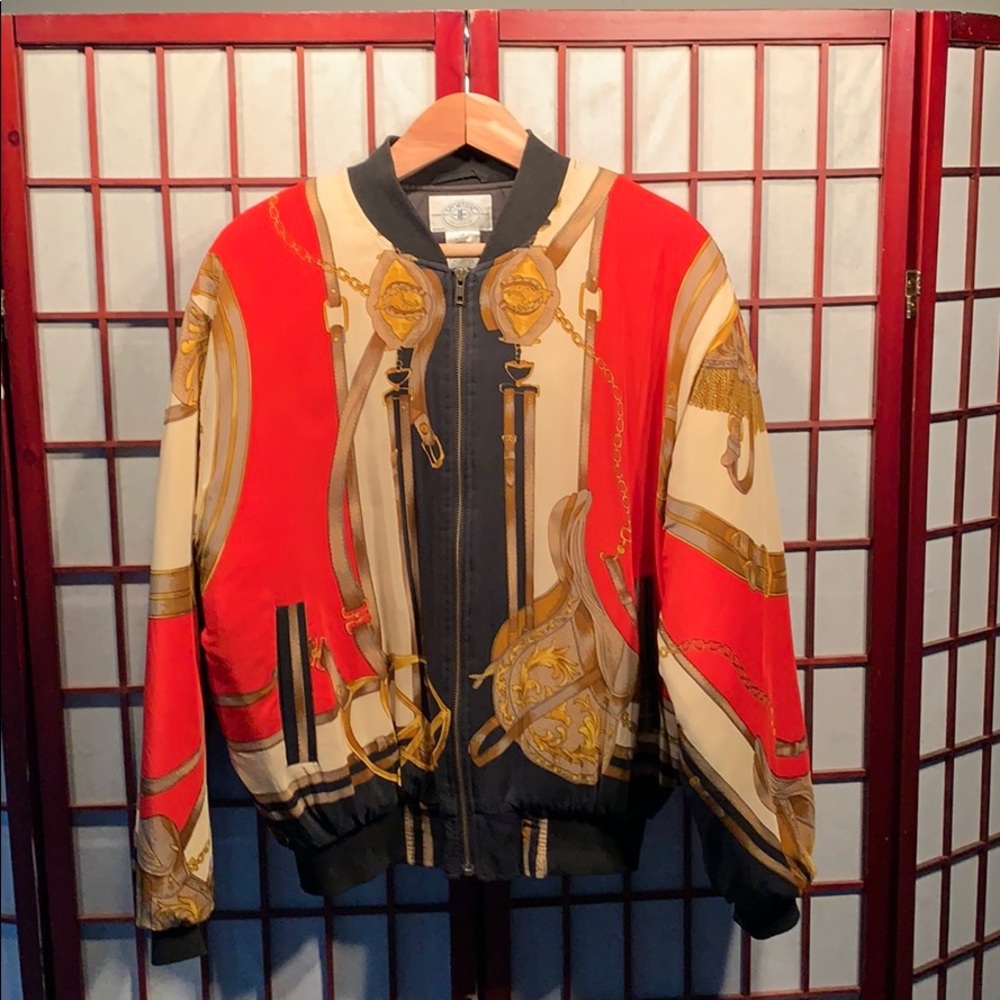 Women’s silk riding jacket Size M